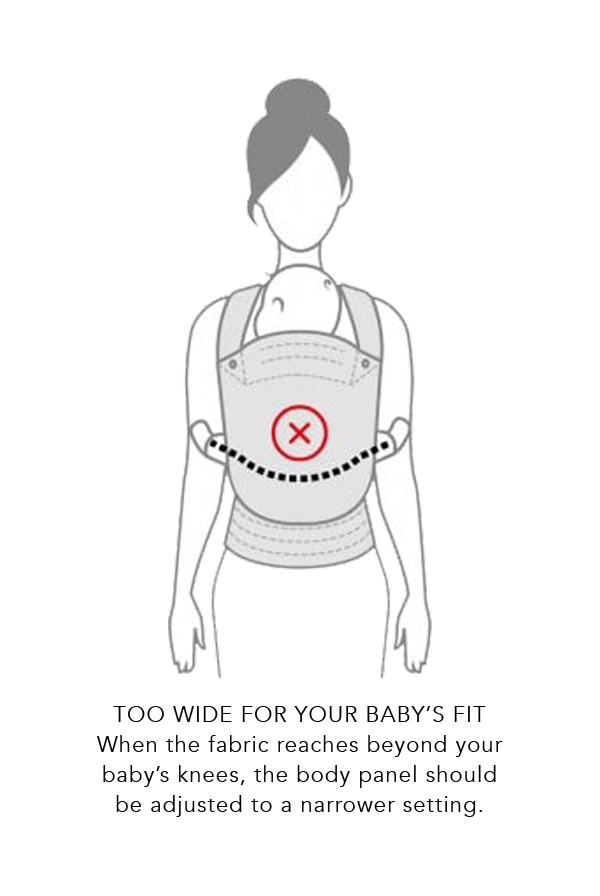 Adjusting Your Zeitgeist Baby Carrier Image Instructions ARTIPOPPE